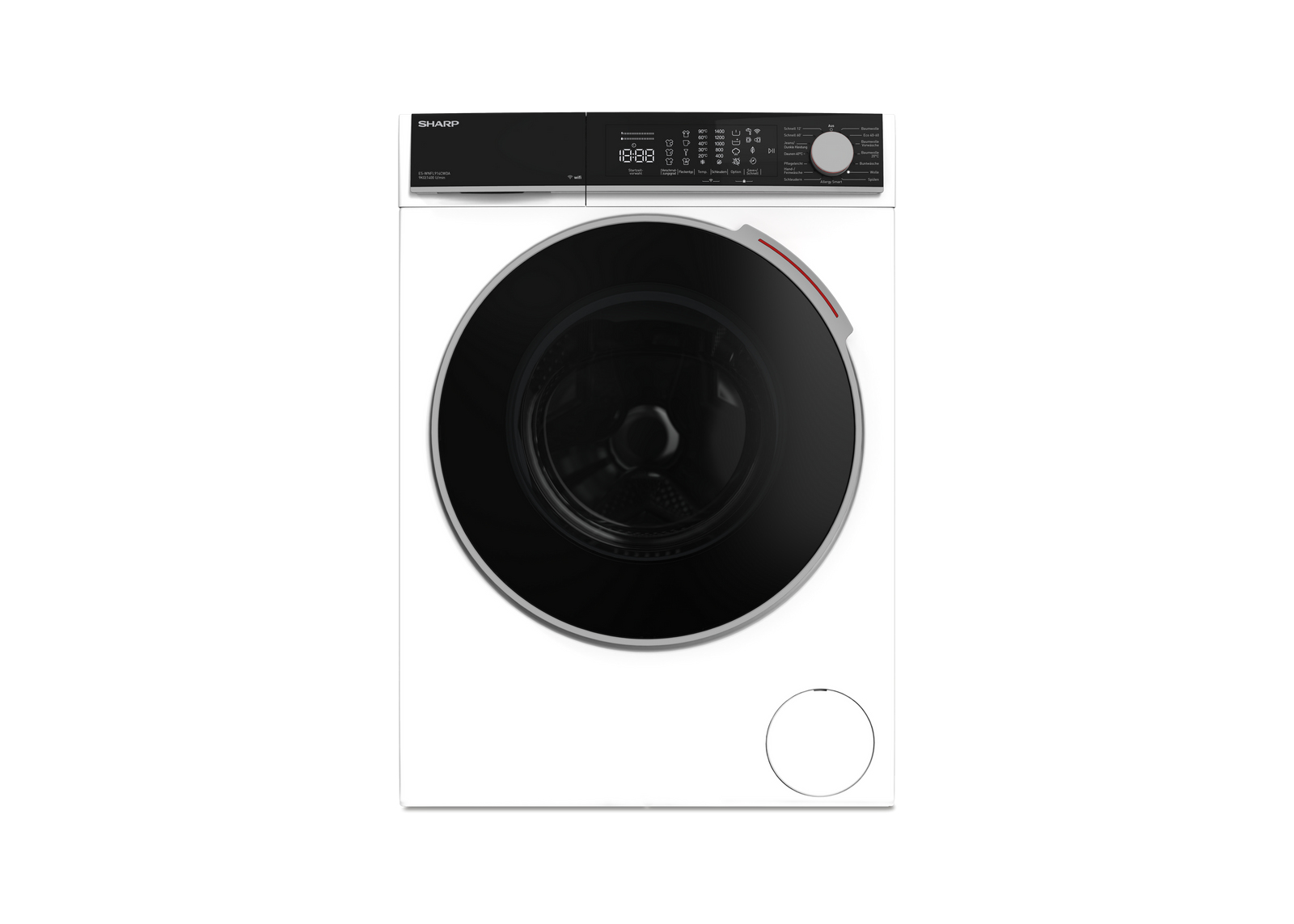 Sharp WB8 washer dryer Freestanding Front-load White – image 5