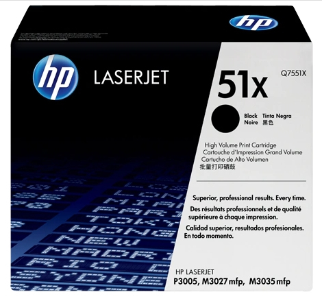 HP 51X toner cartridge 1 pc(s) Original Black