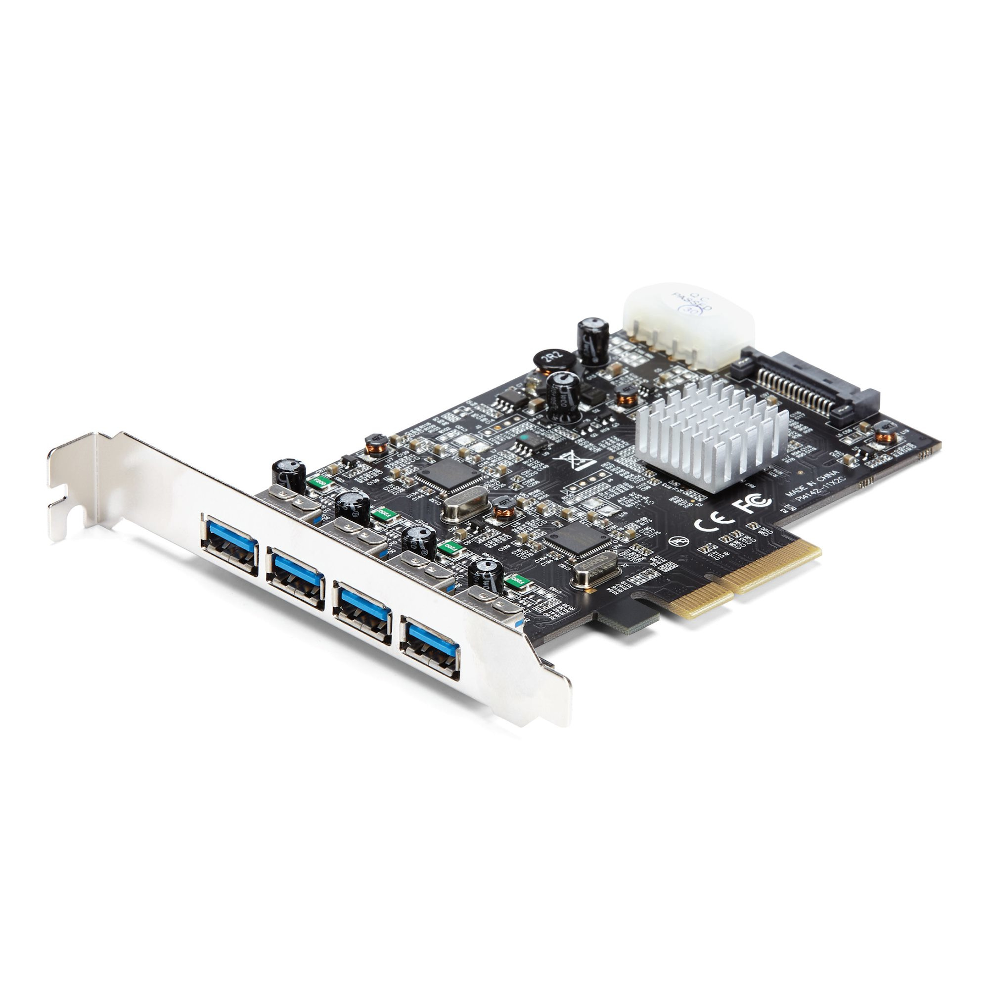 StarTech.com 4 Port USB 3.1 PCI-e Card - 10Gbps - 4x USB w/ Two Dedicated Channels - PCI Express Expansion Card / Adapter