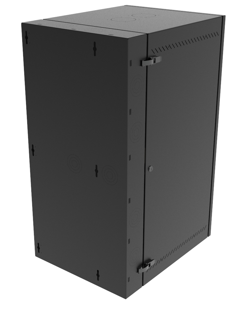 Vertiv VR Rack GL48WMCMS-B-SH-00-CM rack cabinet 25U Wall mounted rack Black – image 2