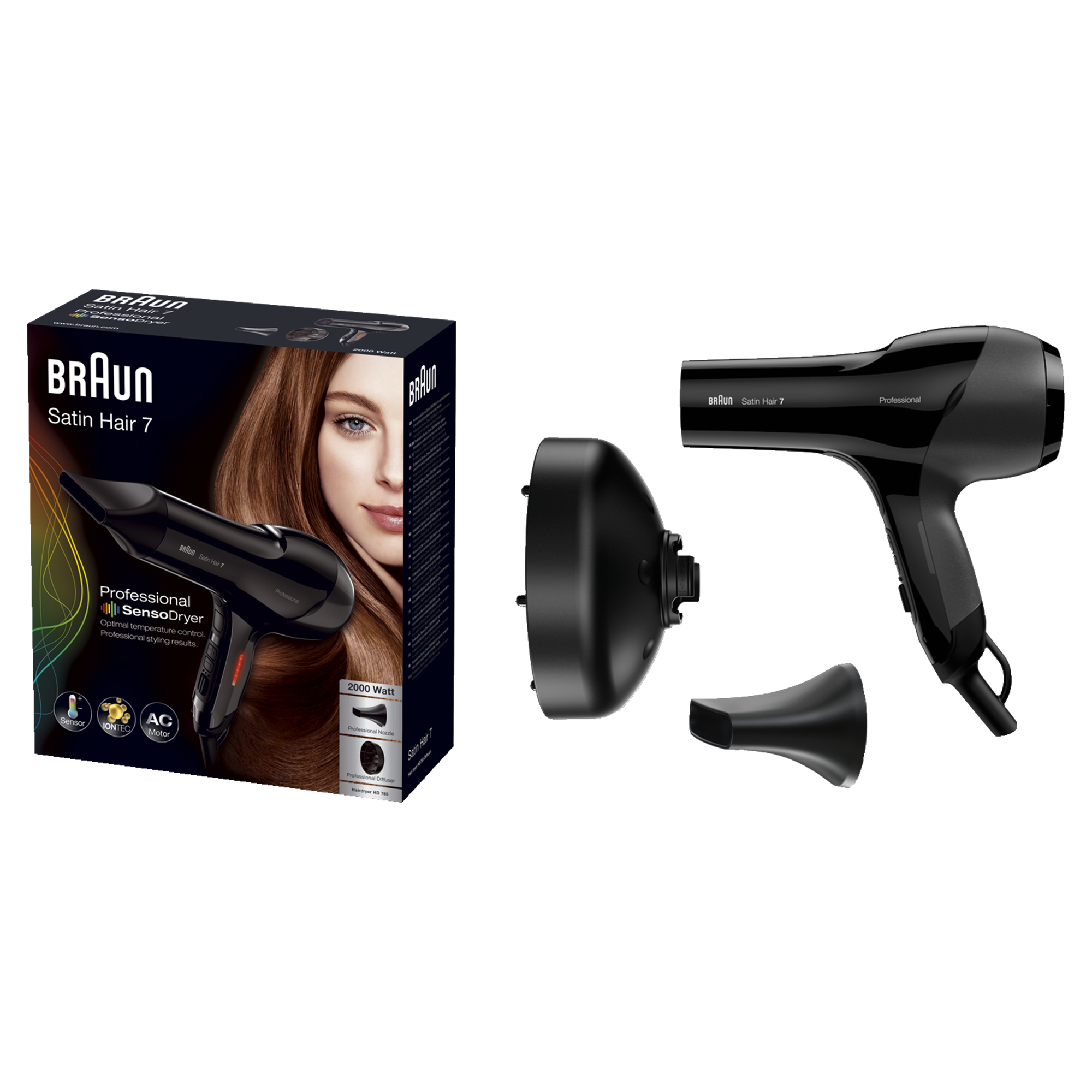 Braun Satin-Hair 7 HD 785 SensoDryer – image 1