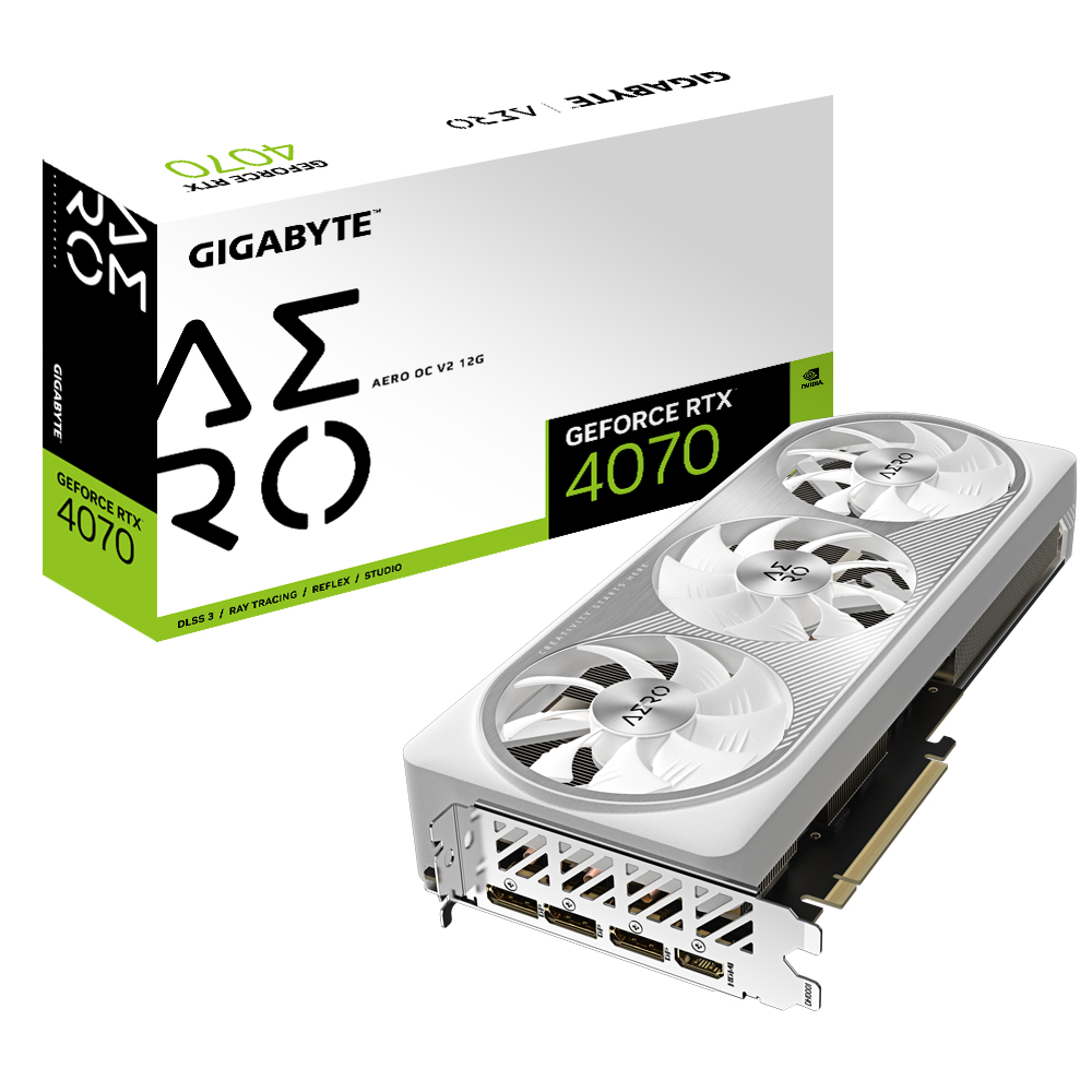 GIGABYTE GeForce RTX 4070 AERO OC V2 – image 8