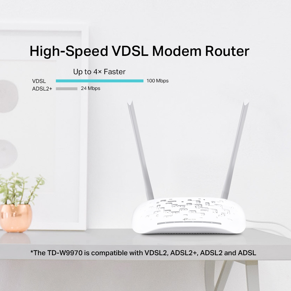 TP-Link 300Mbps Wireless N USB VDSL/ADSL Modem Router – image 6