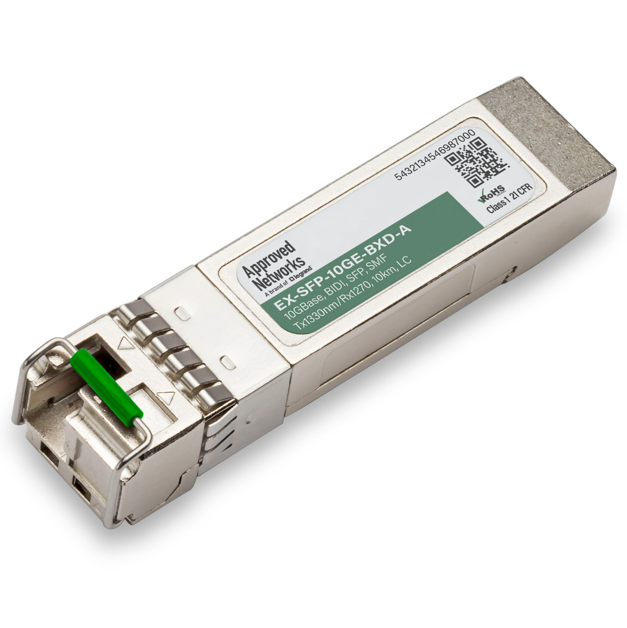 Legrand EX-SFP-10GE-BXD-A network transceiver module Fiber optic 10000 Mbit/s SFP+