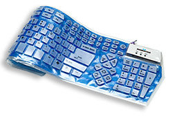 Manhattan 431637 keyboard Office PS/2 Blue
