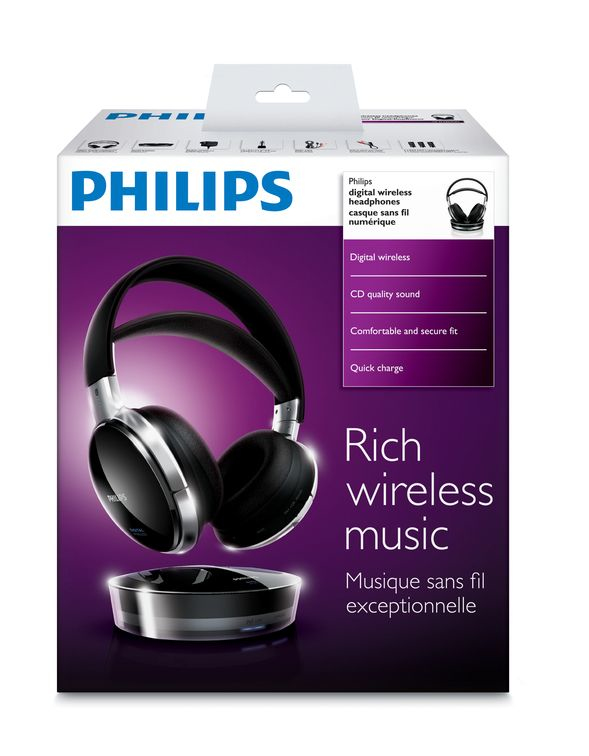 Philips Digital wireless headphones SHD8900/79 – image 3