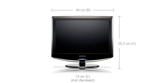 Samsung LE19R86BD 48.3 cm (19") WXGA Black – image 2