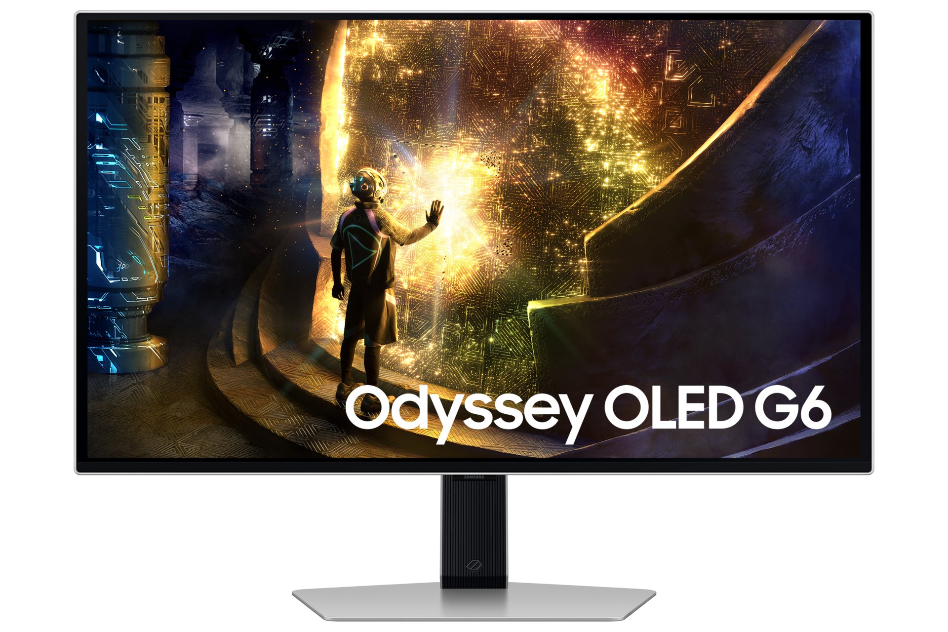 Samsung S27DG612SU Monitor PC 68,6 cm [27] 2560 x 1440 Pixel Quad HD OLED Argento (SAMSUNG 27 G61SD ODYSSEY GAME MON)
