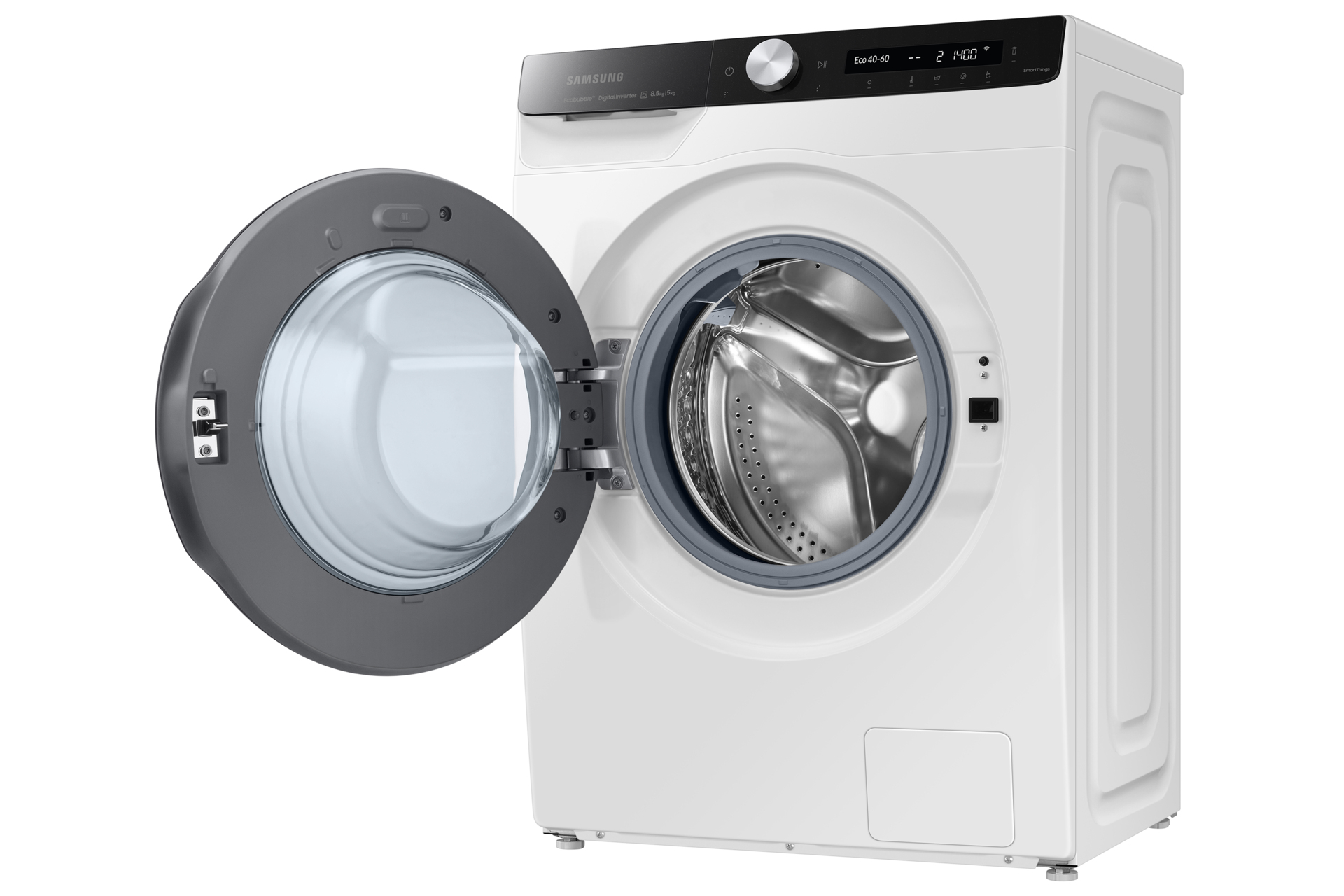 Samsung WD85A6L48BE/S3 washer dryer Freestanding Front-load White – image 7