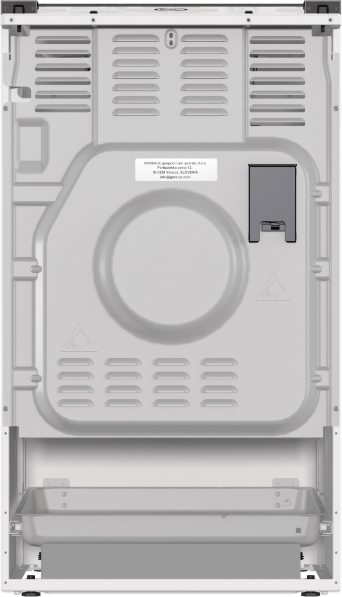 Gorenje MEKS5121W cooker Freestanding cooker Gas White – image 4