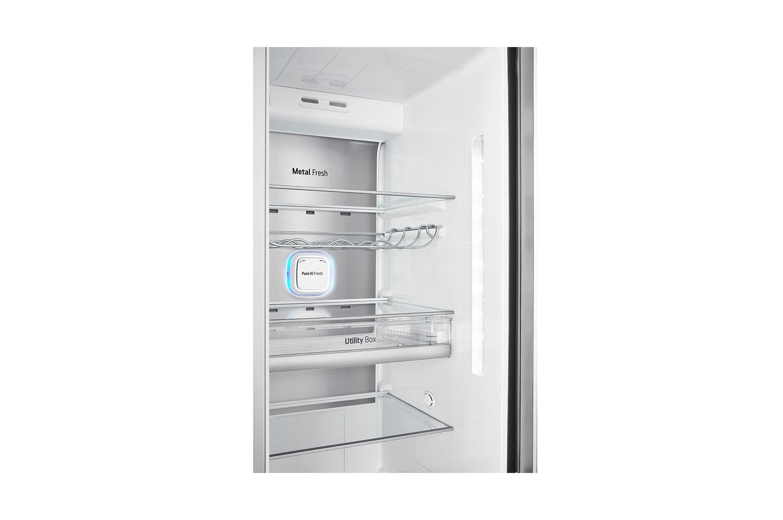 LG GSS6876SC side-by-side refrigerator Freestanding – image 6