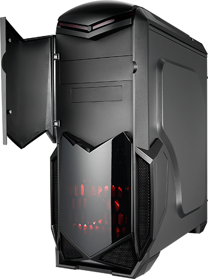 Aerocool BATTLEHAWK Midi Tower Black – image 3