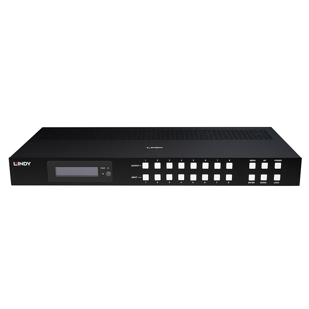Lindy 38435 matrix switcher AV matrix switcher Built-in display – image 3