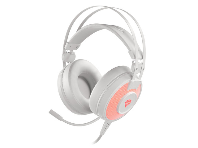 GENESIS NSG-1869 headphones/headset Wired Head-band Gaming White – image 2