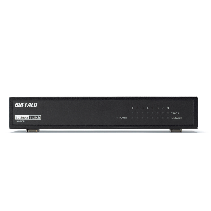 Buffalo 8-port SMB 10/100 Switch – image 1