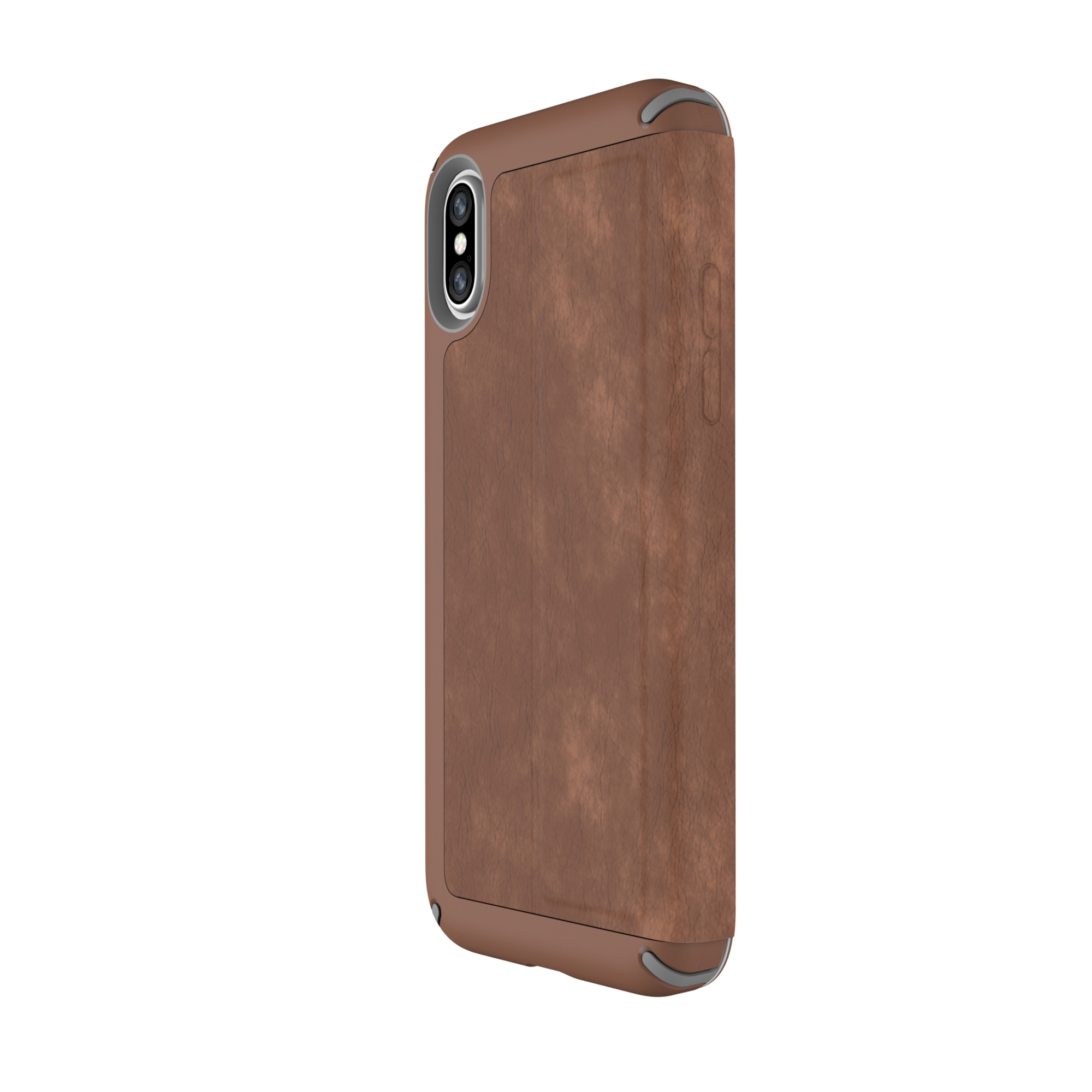 Speck Presidio Leather Folio Apple iPhone X/XS Saddle Brown – image 5