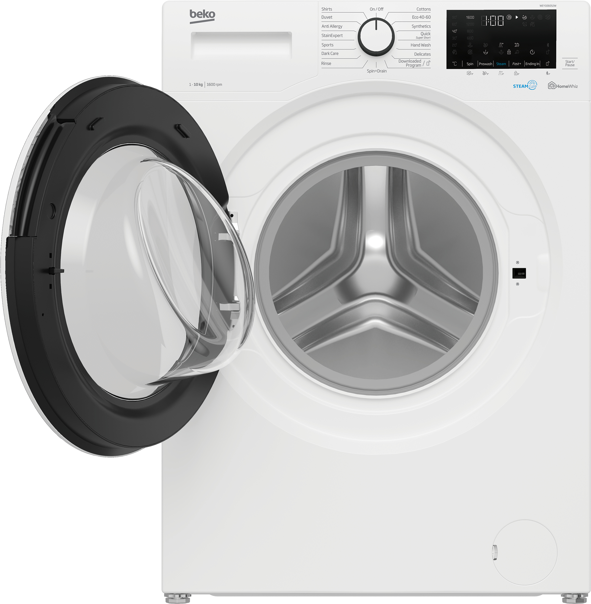 Beko WEY106052W washing machine Front-load – image 4