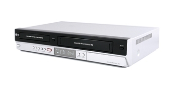 LG RC278 DVD/Blu-Ray player DVD recorder Black, Silver