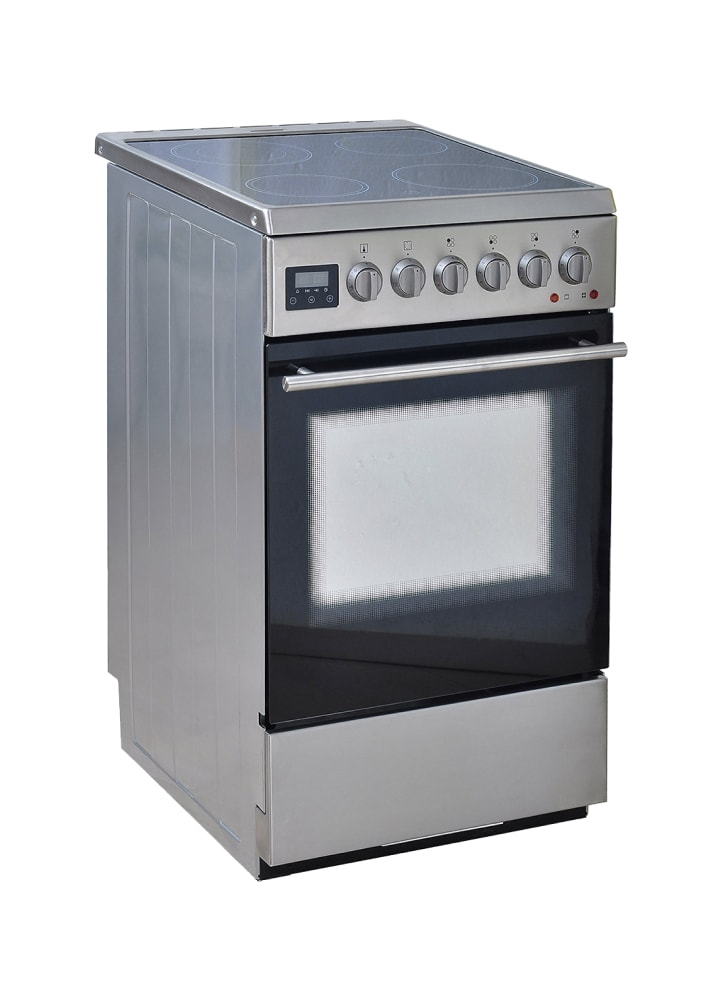 Haier HCC56FO2X Freestanding cooker Electric Ceramic hob Stainless steel