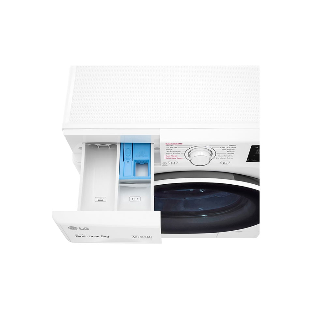 LG F4V3VYW0WE washing machine Front-load – image 6