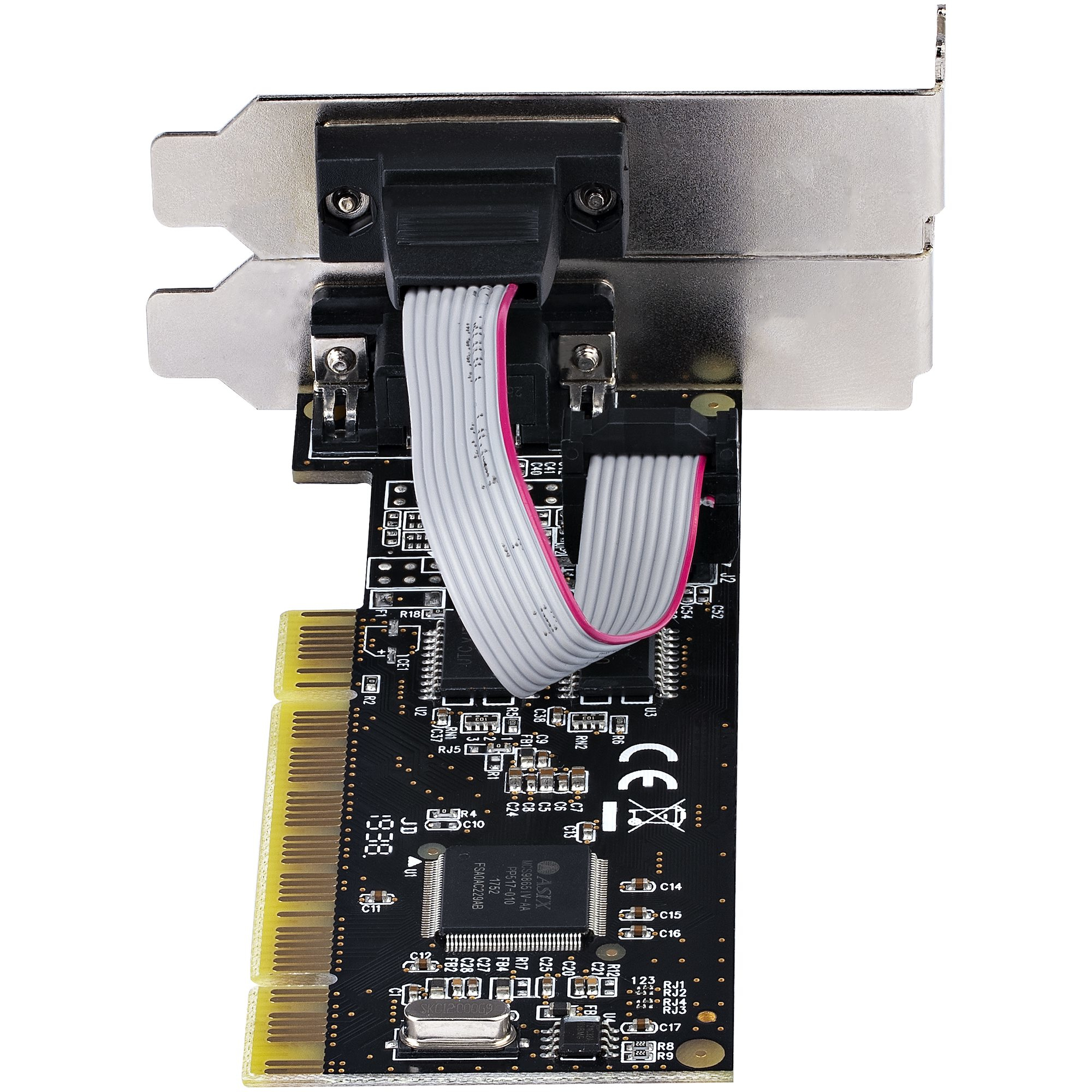 StarTech.com 2-Port PCI RS232 Serial Adapter Card - PCI Serial Port Expansion Controller Card - PCI to Dual Serial DB9 Card - Standard (Installed) & Low Profile – image 7