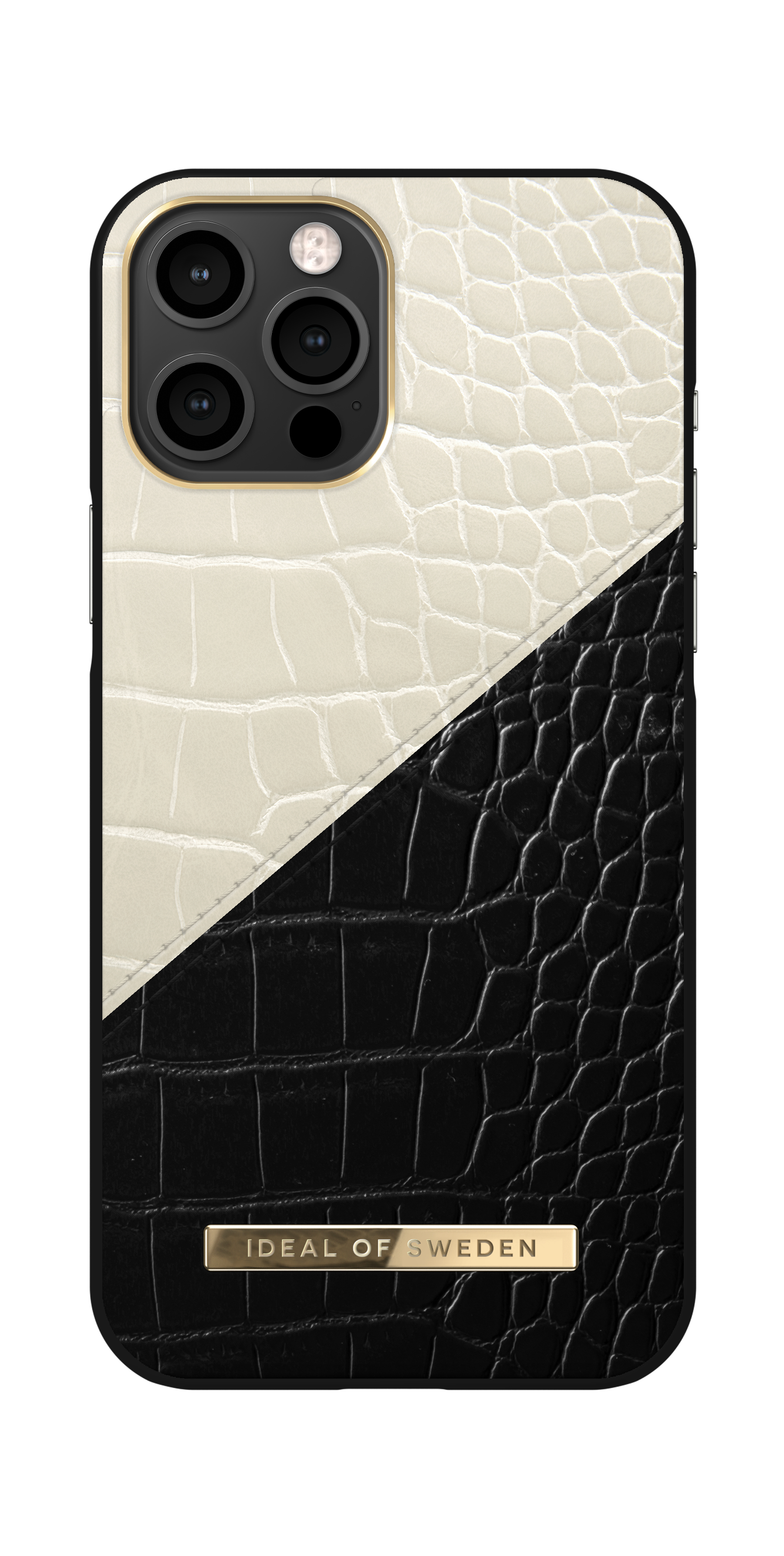 iDeal of Sweden Atelier Case iPhone 12 PRO MAX Cream Black Croco – image 2