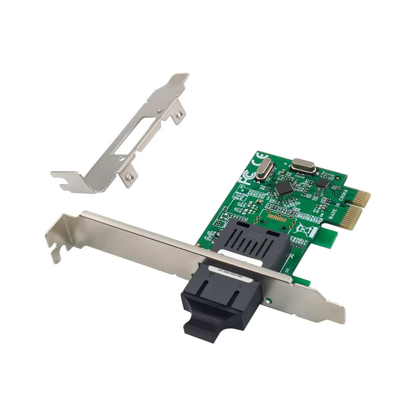 Microconnect MC-PCIEX1-RTL8106E-S-SC network card Internal Ethernet 100 Mbit/s – image 1