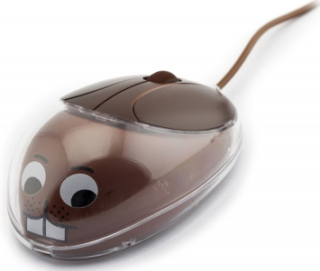 NGS Castor mouse Ambidextrous USB Type-A Optical 800 DPI