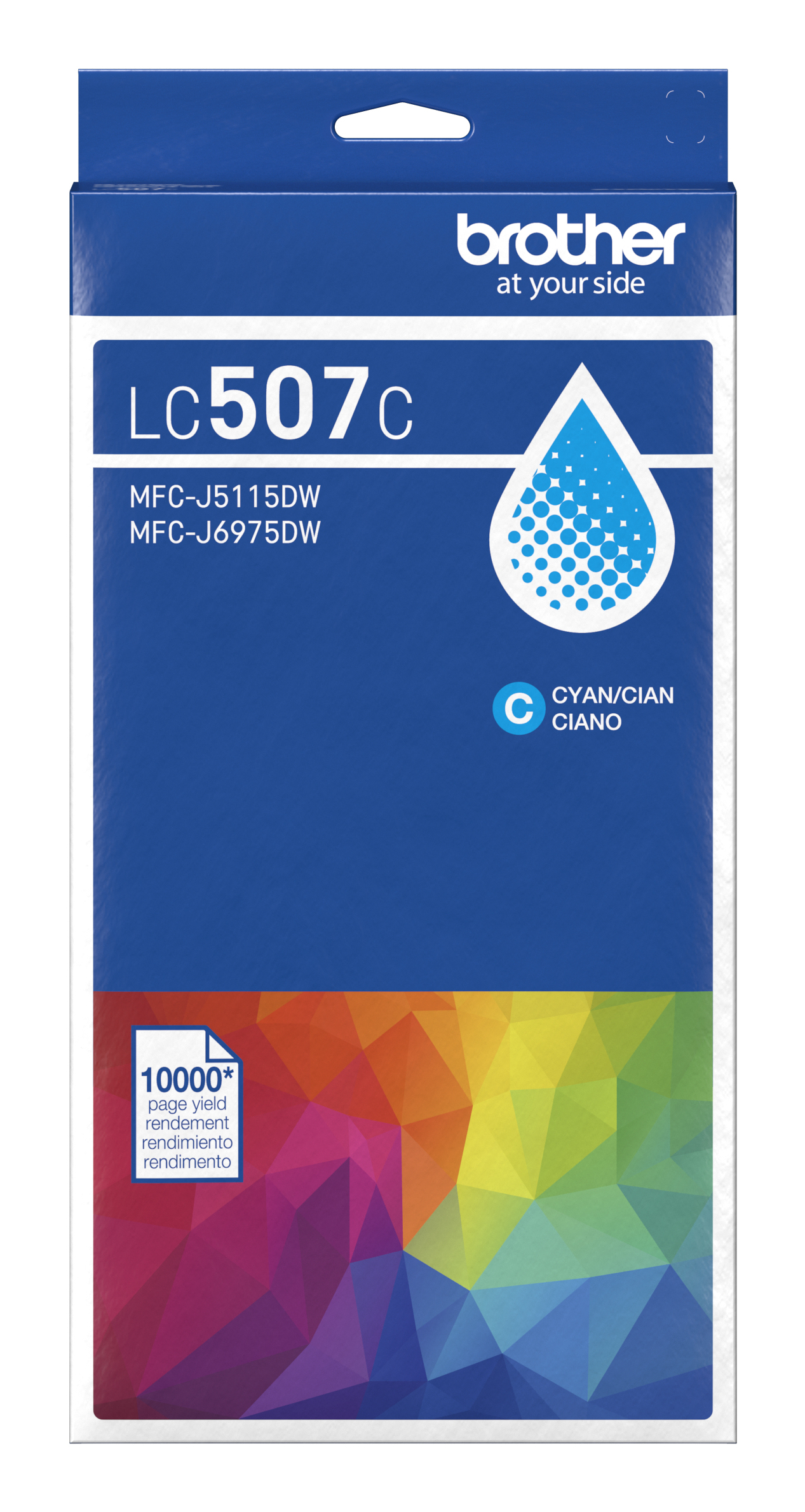 Brother LC507C ink cartridge 1 pc(s) Original Ultra High Yield Cyan – image 2