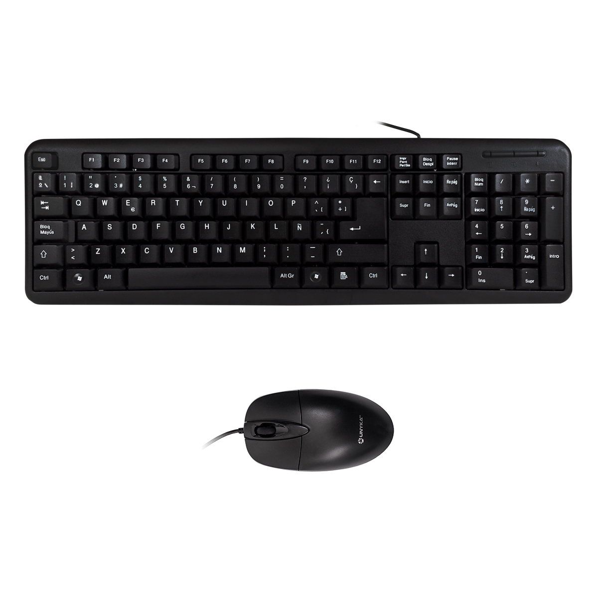 UNYKAch Kit Keyboard + Mouse OEM