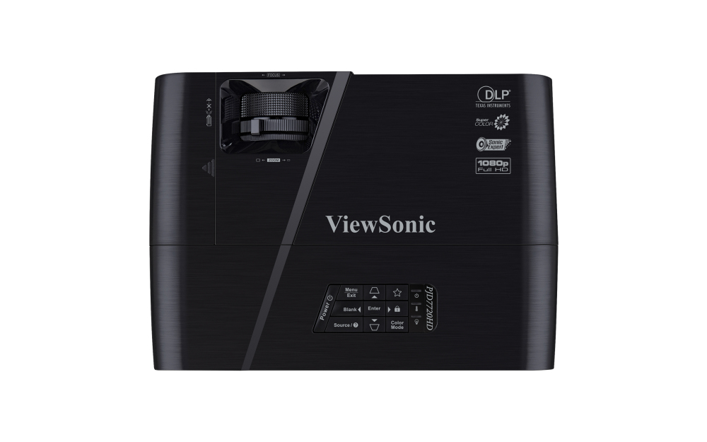 Viewsonic PJD7720HD data projector Standard throw projector 3200 ANSI lumens DLP 1080p (1920x1080) Black – image 4