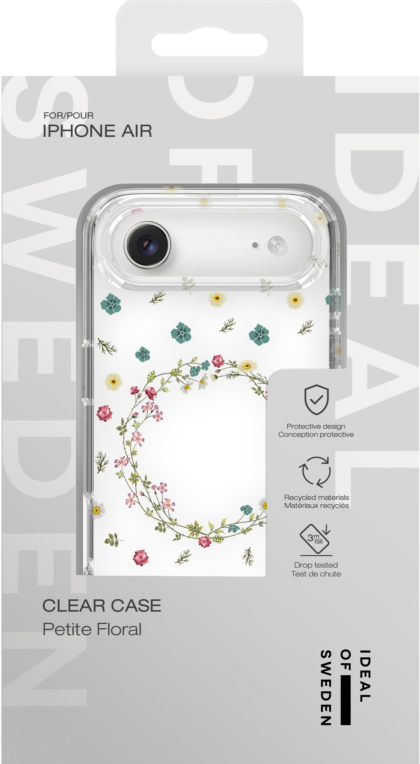 iDeal of Sweden Clear Case iPhone Air Petite Floral – image 5