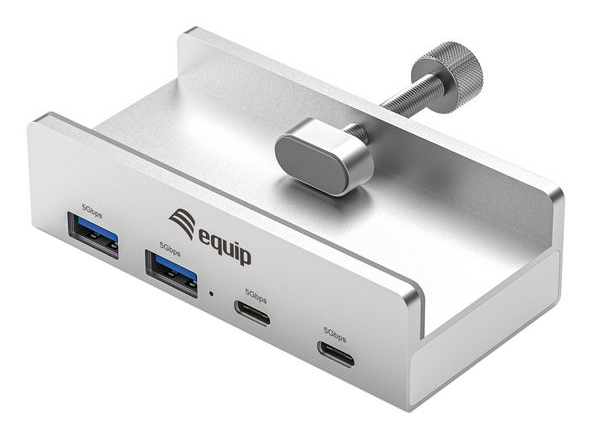 Equip 4-Port-Klemm USB-A3.2-Hub->2xUSB-C/2xUSB-A       5Gbps