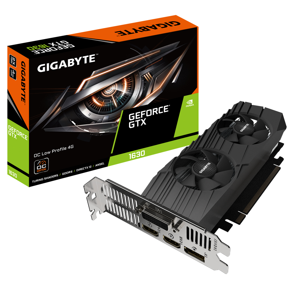 GIGABYTE GeForce GTX 1630 OC Low Profile 4G – image 6