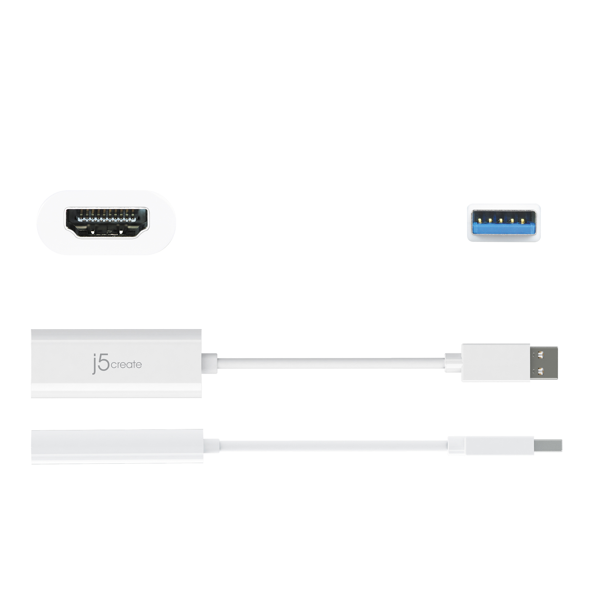 j5create JUA254 USB 3.0 HDMI Multi-Monitor Adapter – image 2