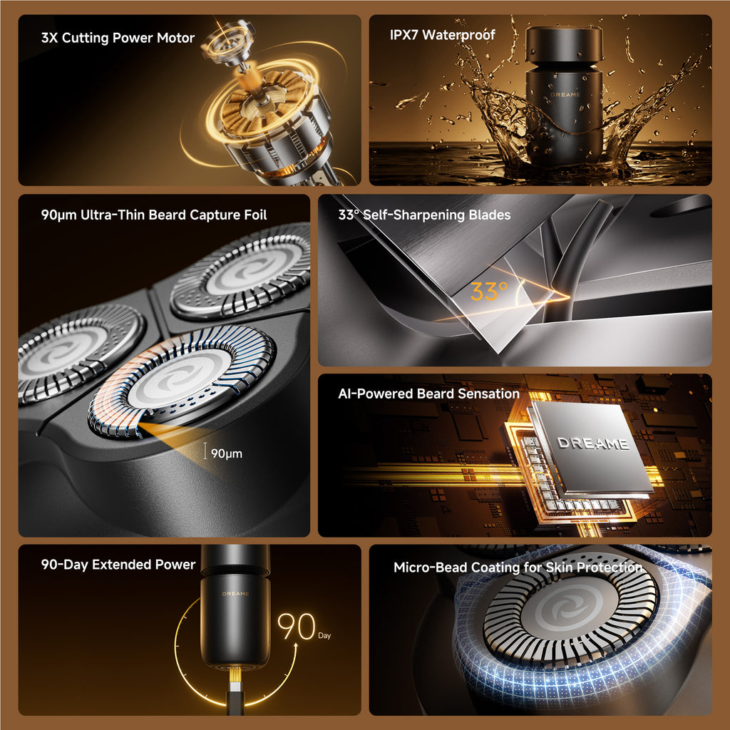 Dreame S7 Foil shaver Black – image 2