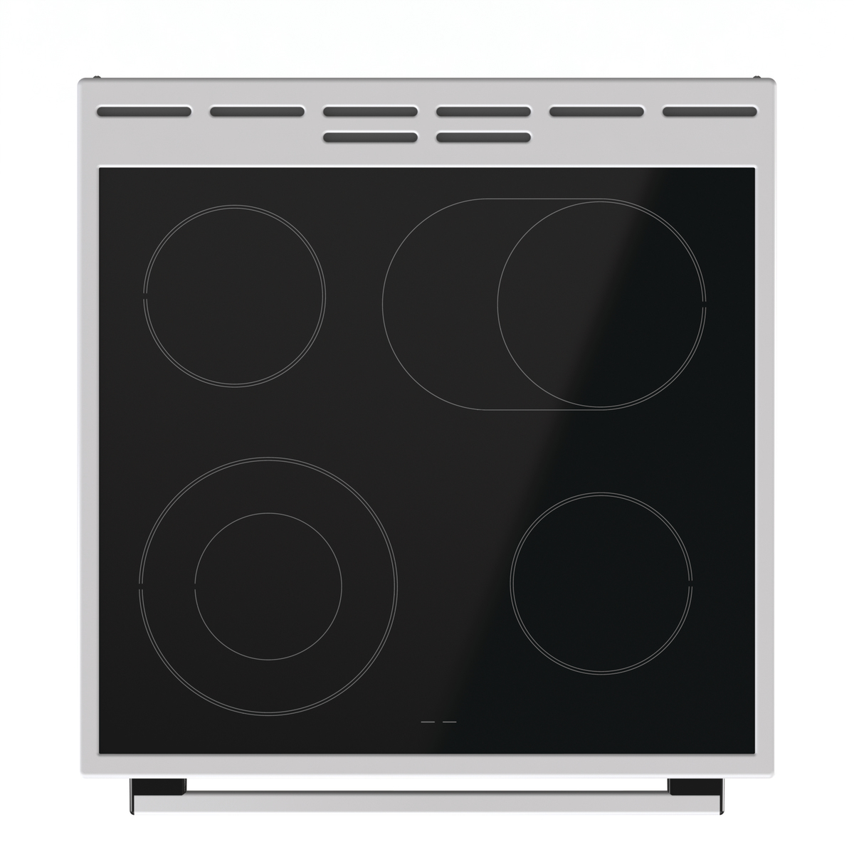Gorenje ECS6350WPA Freestanding cooker Electric Ceramic hob Black, White – image 5