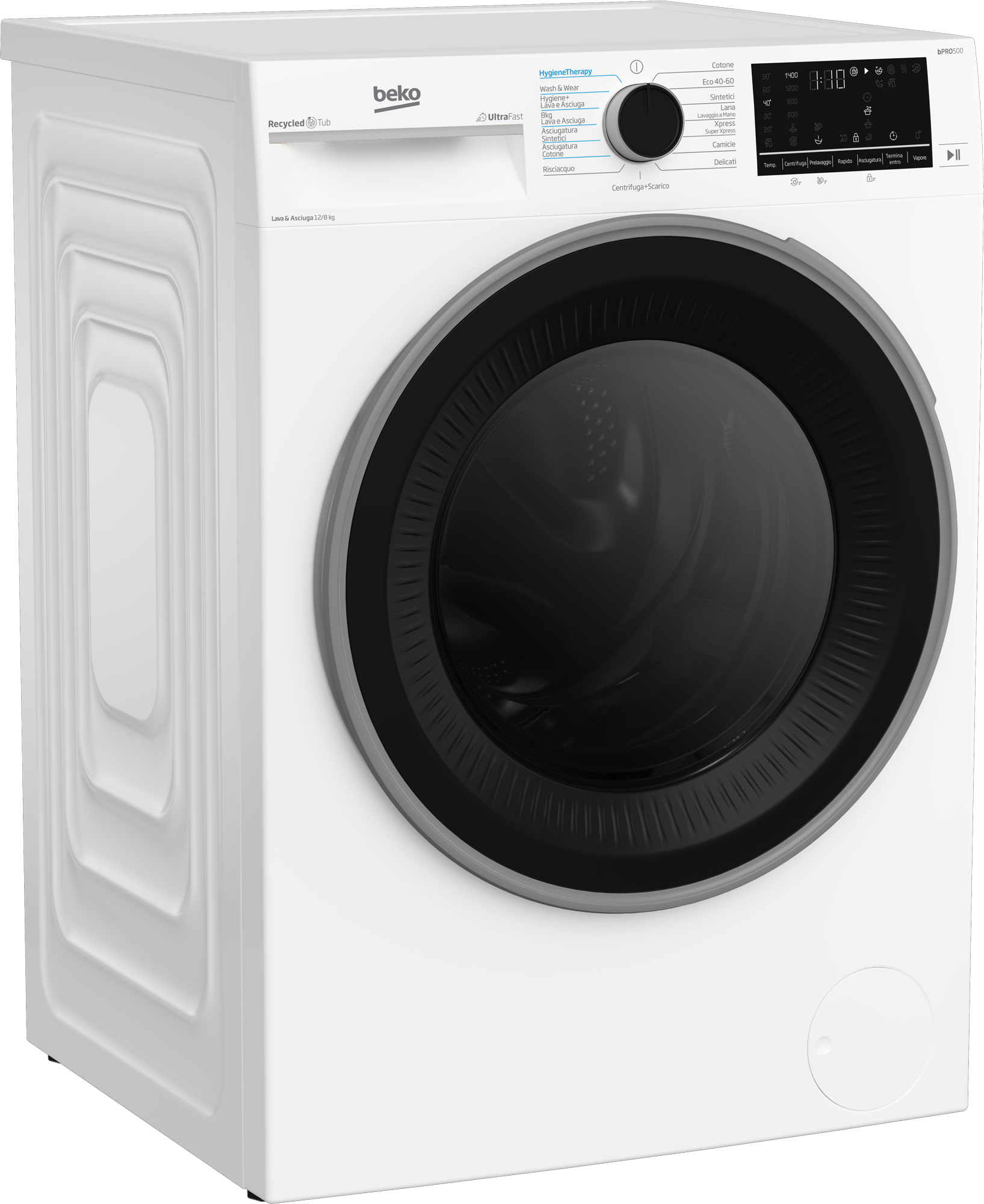 Beko BDT512844S washer dryer Freestanding Front-load White – image 2