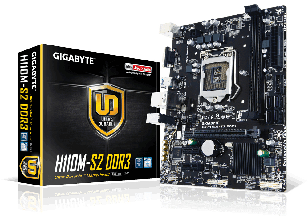 GIGABYTE GA-H110M-S2 DDR3