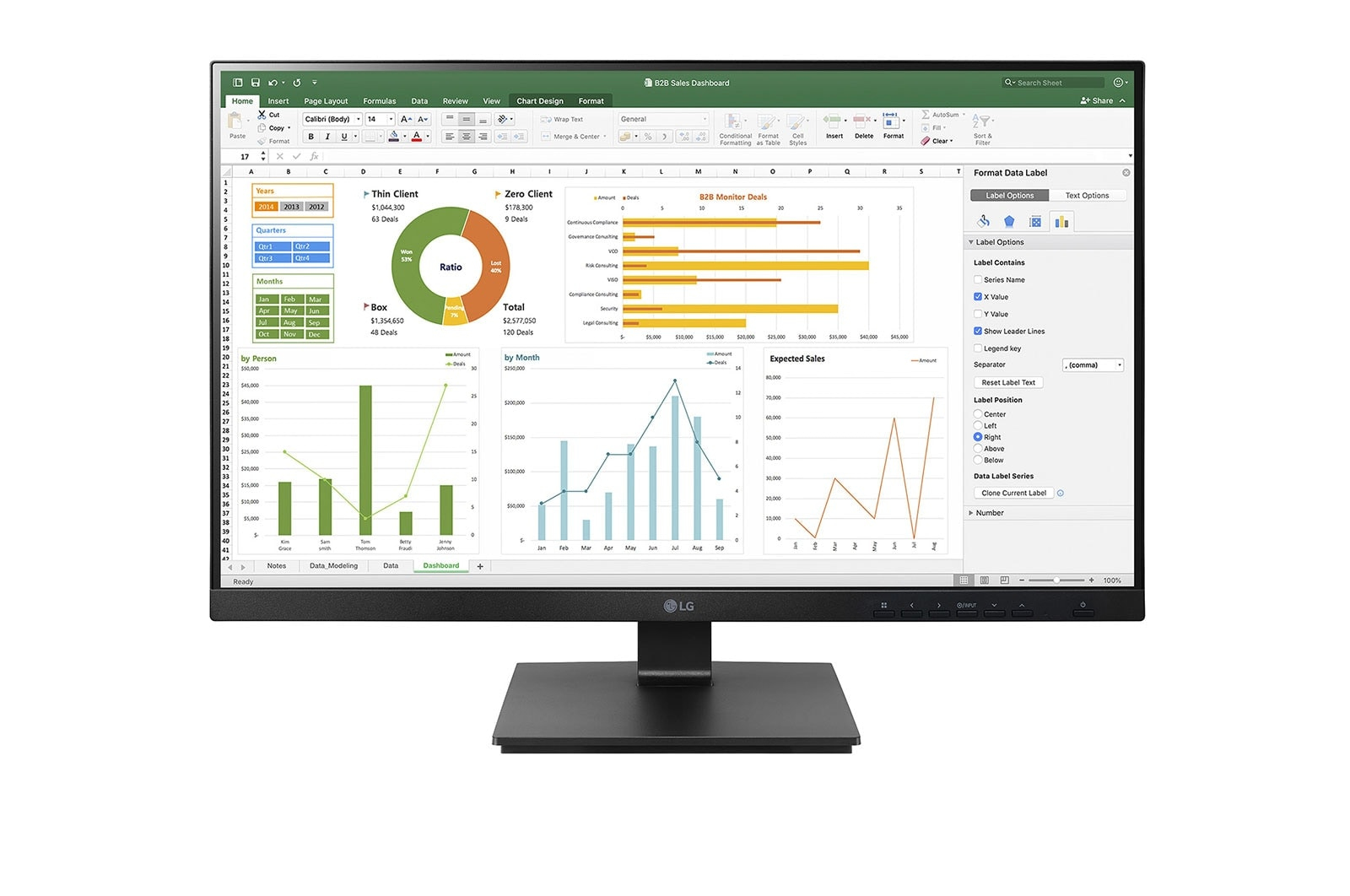 LG 24BN65YP-B computer monitor – image 1