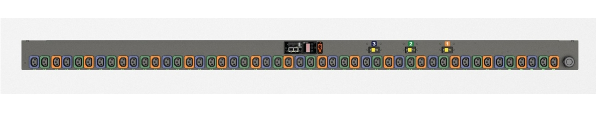 Vertiv Geist MNU3EHW1-48L138-4CS15A0A10-S-A power distribution unit (PDU) 48 AC outlet(s)