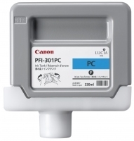 Canon PFI-301PC Pigment Photo Cyan Ink Cartridge