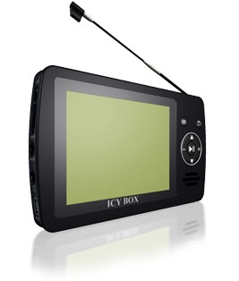 ICY BOX IB-MP101 Portable TV Black – image 3