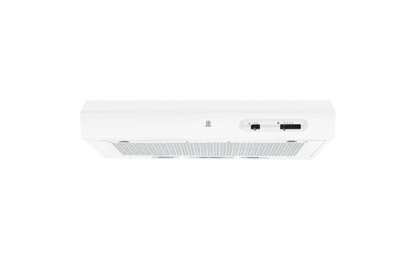 Indesit H1612WH Semi built-in (pull out) White 250 m³/h