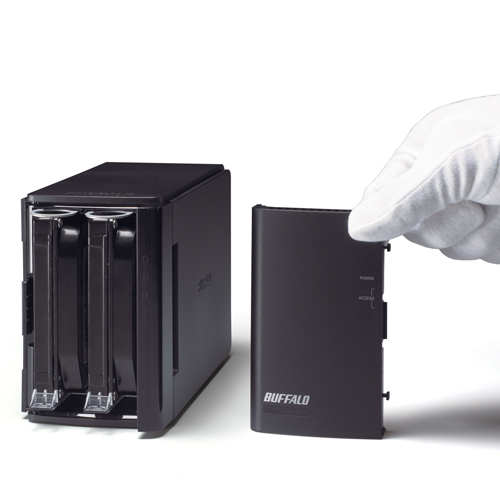 Buffalo HD-WL4TSU2R1 disk array Black – image 3