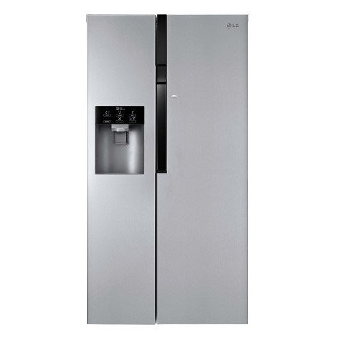 LG GS9366NEQZ side-by-side refrigerator Freestanding Stainless steel