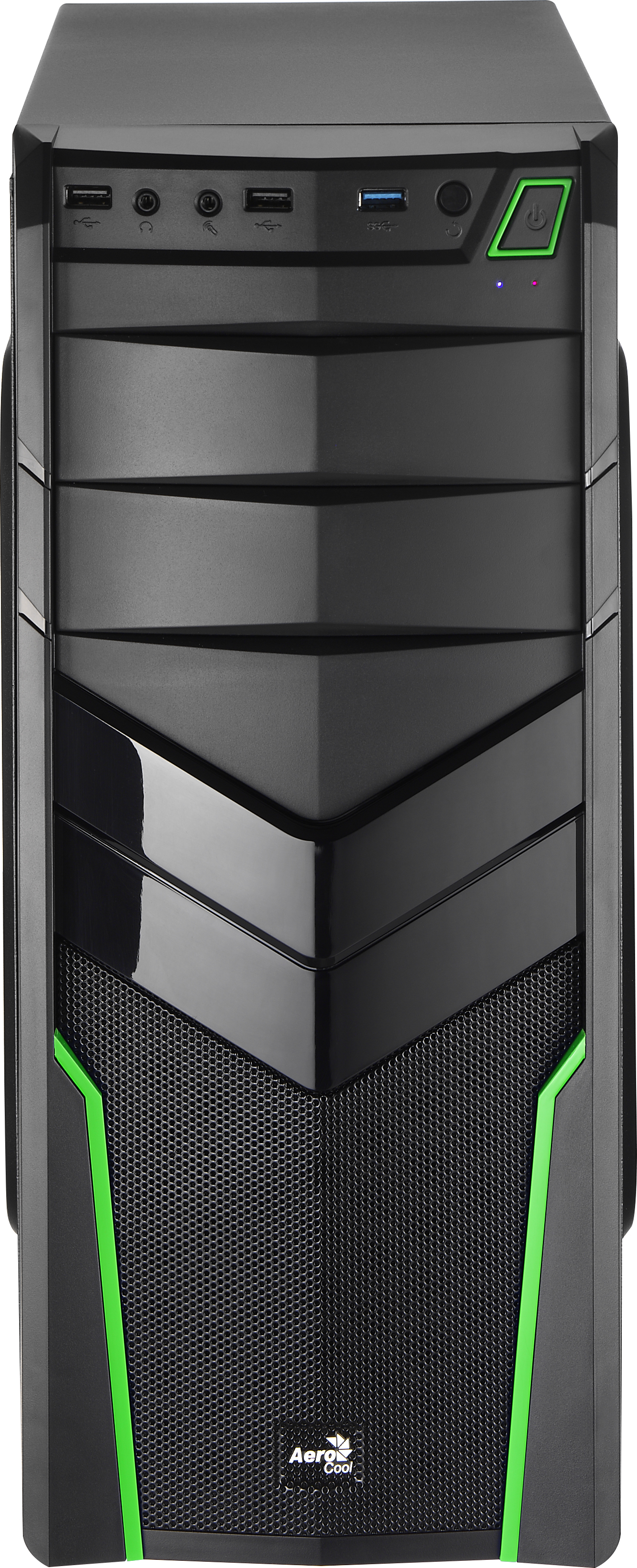 Aerocool V2X Black, Green – image 4