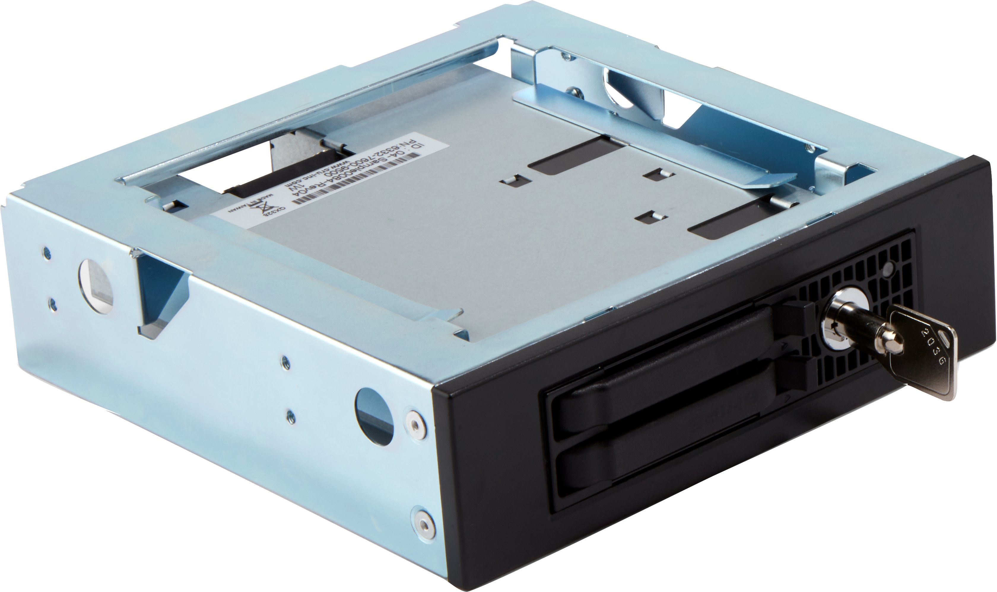HP CRU QX328 5.25 in Front Removable Frame SSD enclosure Stainless steel 5.25"