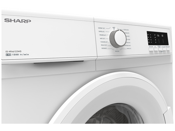 Sharp ES-HFA6123WD-FR washing machine Front-load – image 4