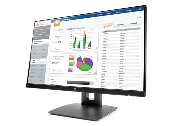 HP VH240a computer monitor – image 3